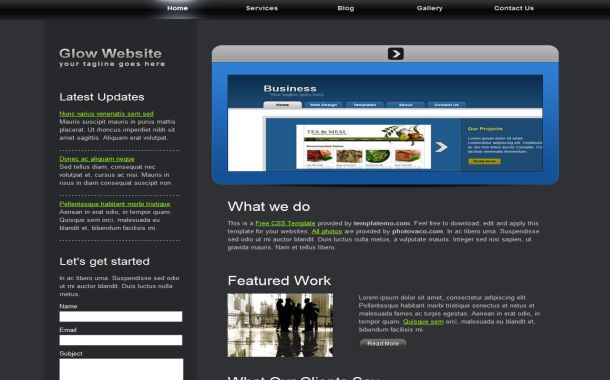 Free Abstract Grunge CSS HTML Website Template Free Abstract Grunge CSS HTML Website Template