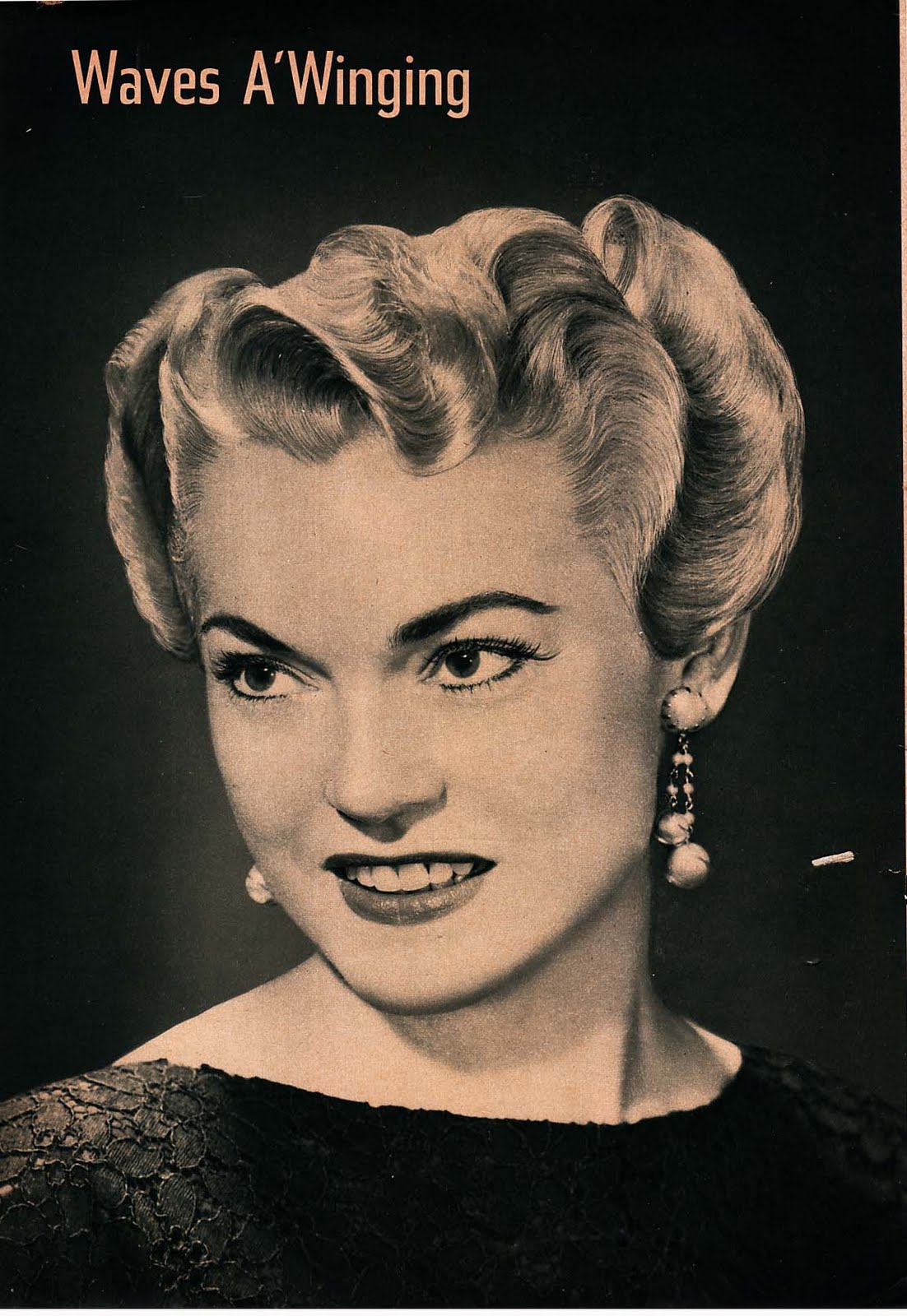 The following images below are taken from a 1940's beauty magazine. I title=