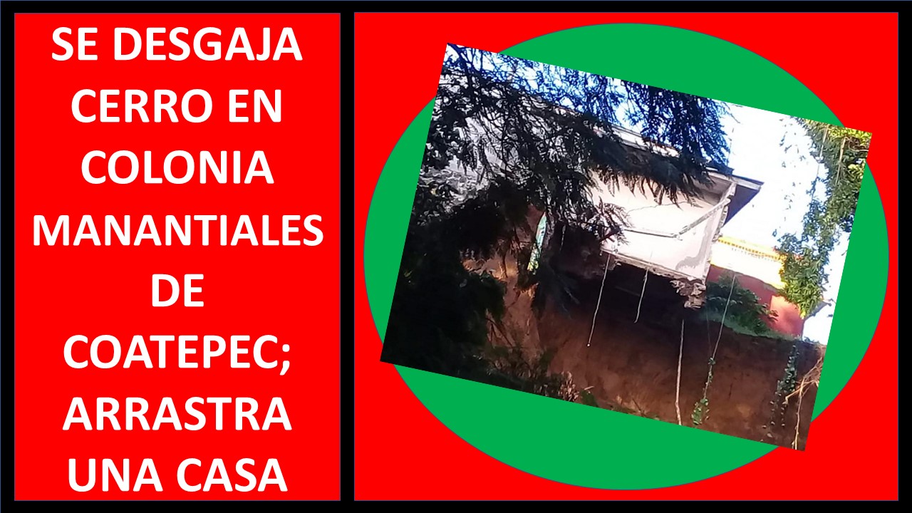 SE DESGAJA CERRO
