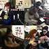 T-ara members and their adorable photos inside the train