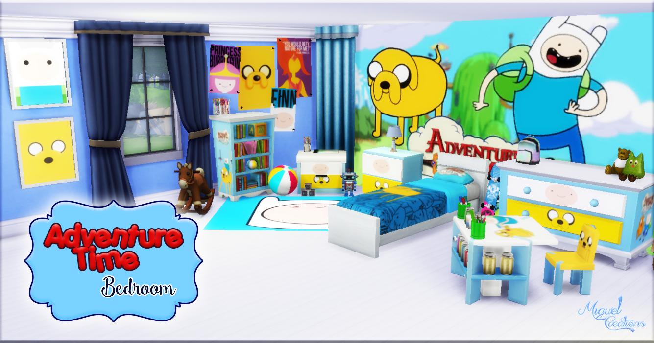 Miguel Creations Ts4 Bedroom Adventure Time Bedroom Adventure Time