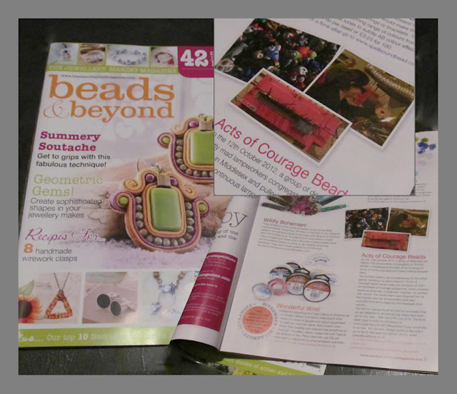 Kitzbitz Art Glass Summer Beadathon in the press