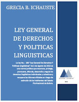 LEY GENERAL DE DERECHO LINGUISTICOS DE LOS PUEBLOS INDIGENAS ley general de derecho linguisticos de los pueblos indigenas:
