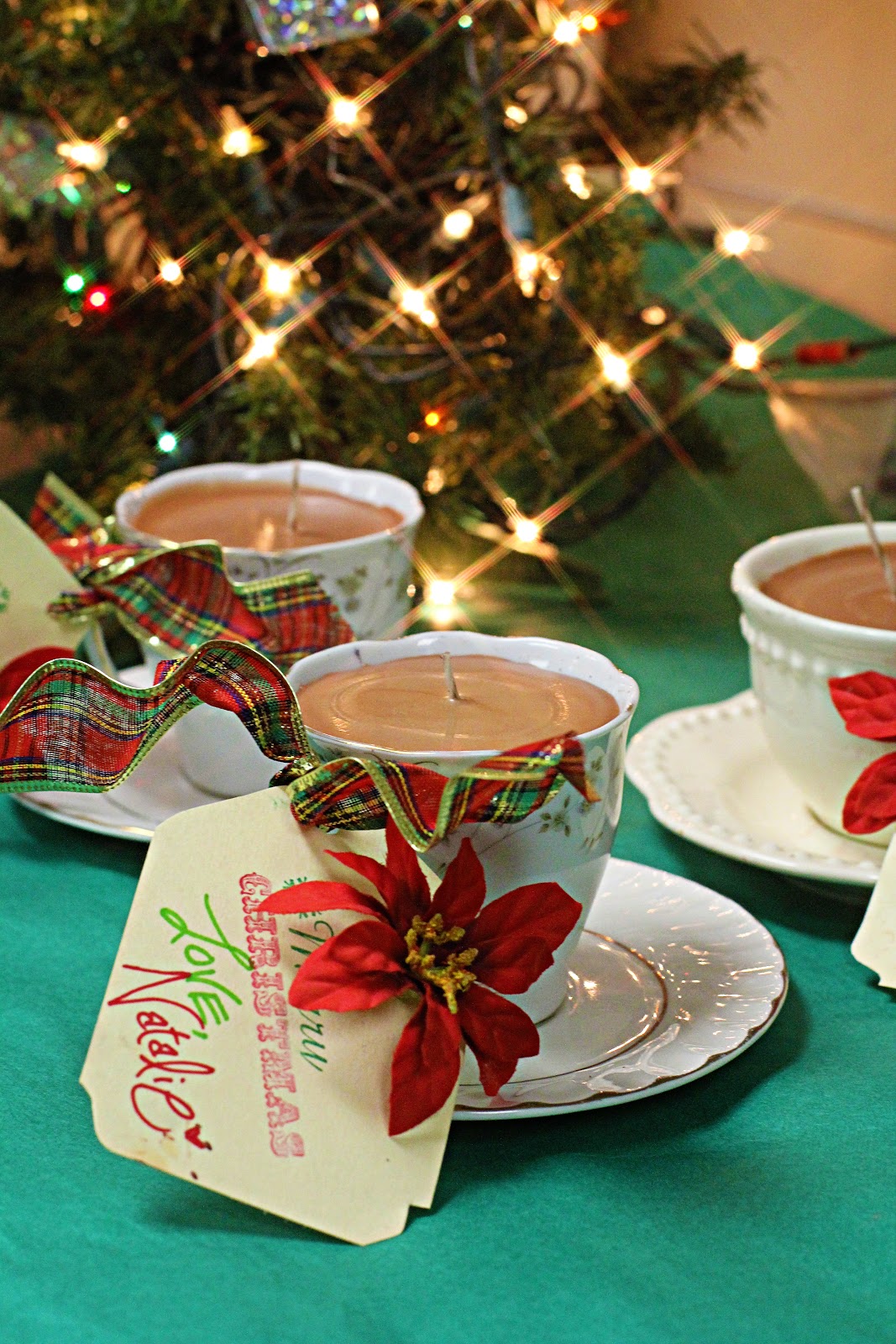smART Class Tea Cup Candles