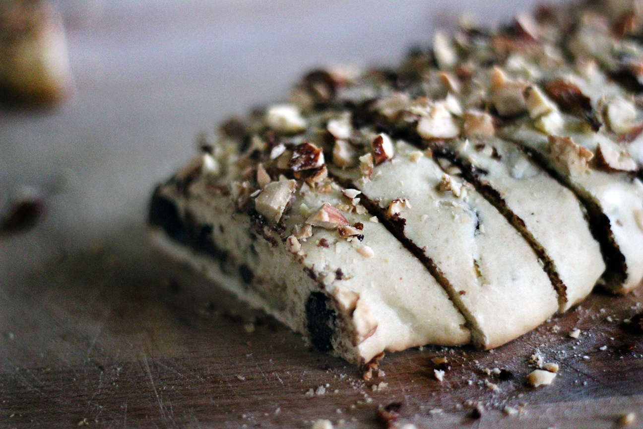 Whisk'd Almond Walnut Chocolate Chip Biscotti