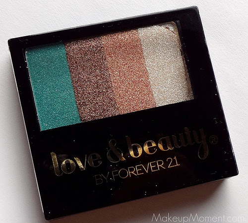 Love & Beauty Bronze/Turquoise Eyeshadow Palette