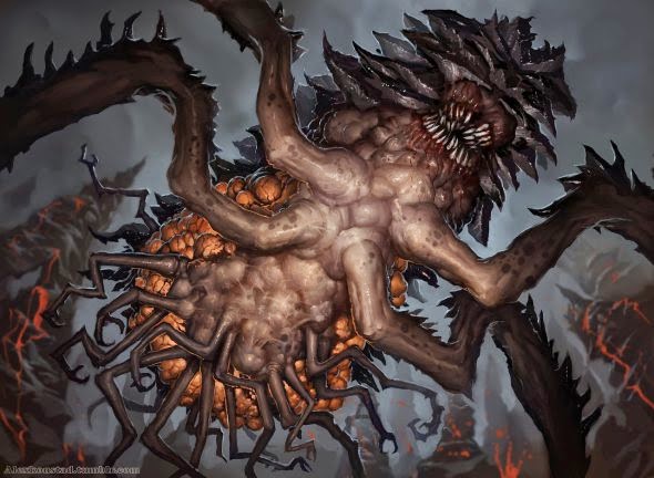 As sombrias ilustrações de fantasia e ficção científica de Alex Konstad Alex Konstad deviantart ilustrações sombrias fantasia ficção científica terror