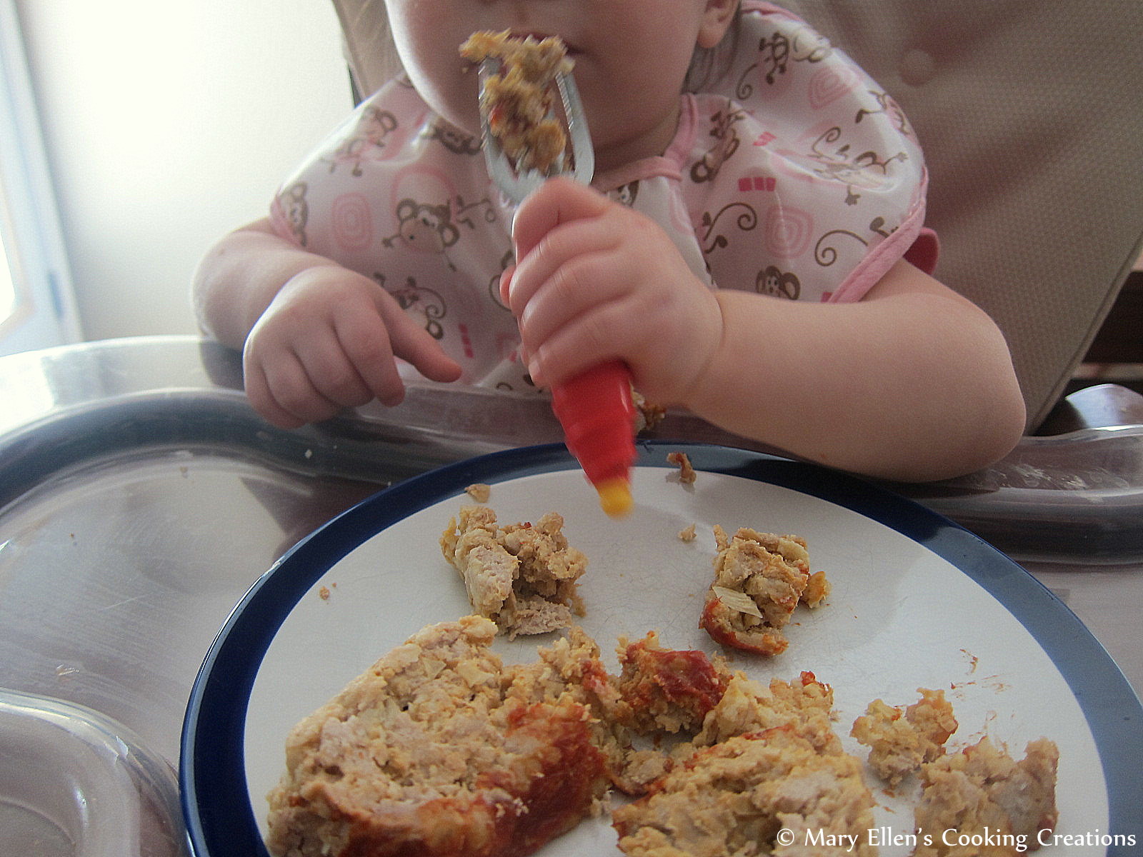 Mary Ellen's Cooking Creations Toddler Friendly Turkey Meatloaf