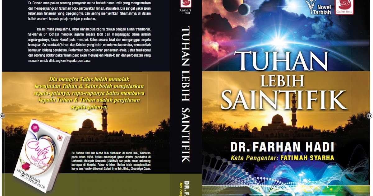 novel dakwah Tuhan Lebih Saintifik Prolog 1
