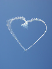 Skywriting Heart