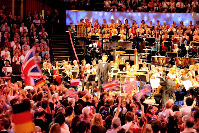Last Night of the Proms 2015 at the Royal Albert Hall, London