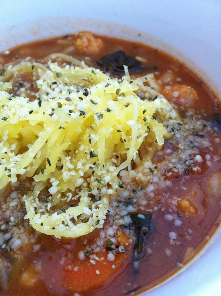 Don't Get Mad, Get Vegan! Vegan Navy Bean and Kale Soup