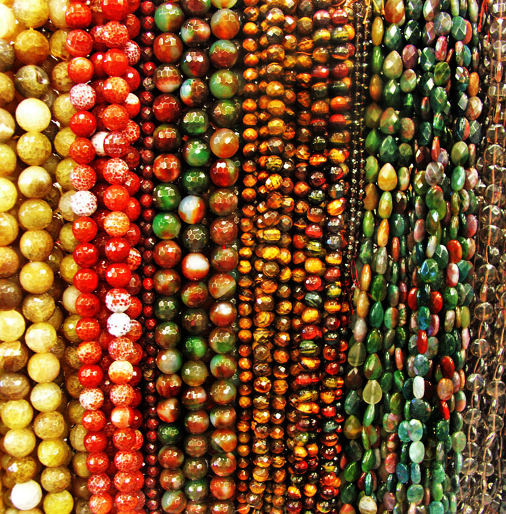 Ben Franklin Crafts and Frame Shop Applegate Lapidary Bead Trunk Show