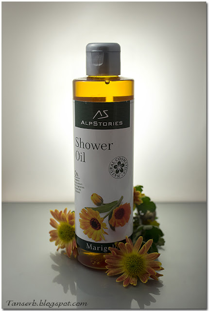 Масло для душа Календула The shower oil Marigold by AlpStories