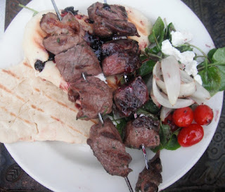 lamb skewer