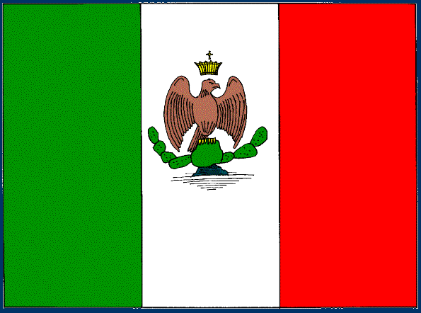 Mexican Flag 1st Empire Mexican Flag 1st Empire