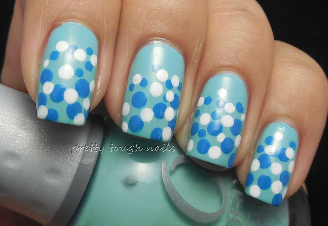 Orly Gumdrop with Gradient Dotticure