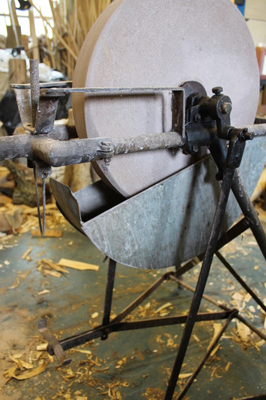 Sean Hellman Dressing a grindstone