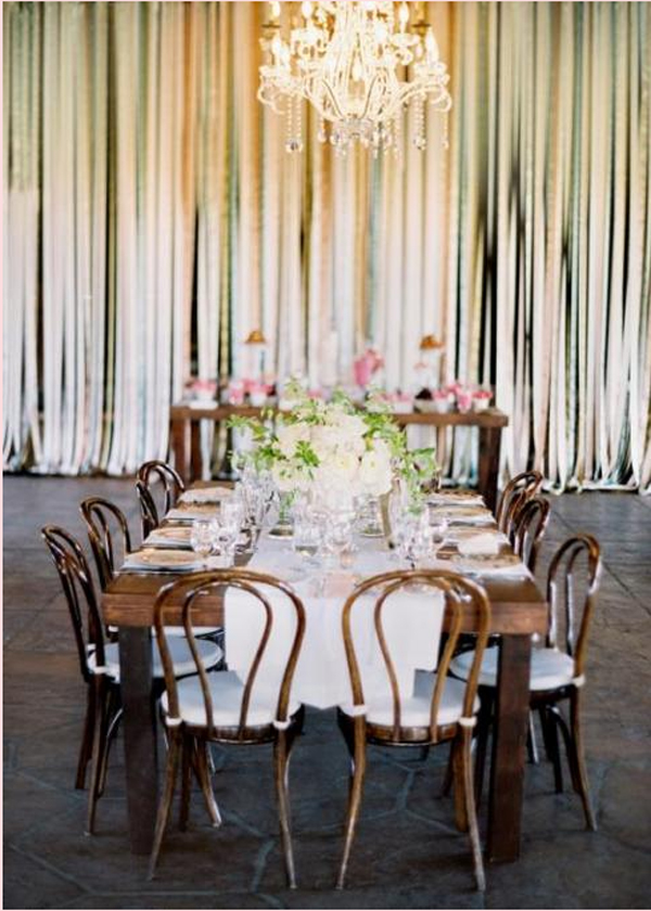 Platinum Touch Events 6 Ways to Use Ribbon in Your Wedding Decor