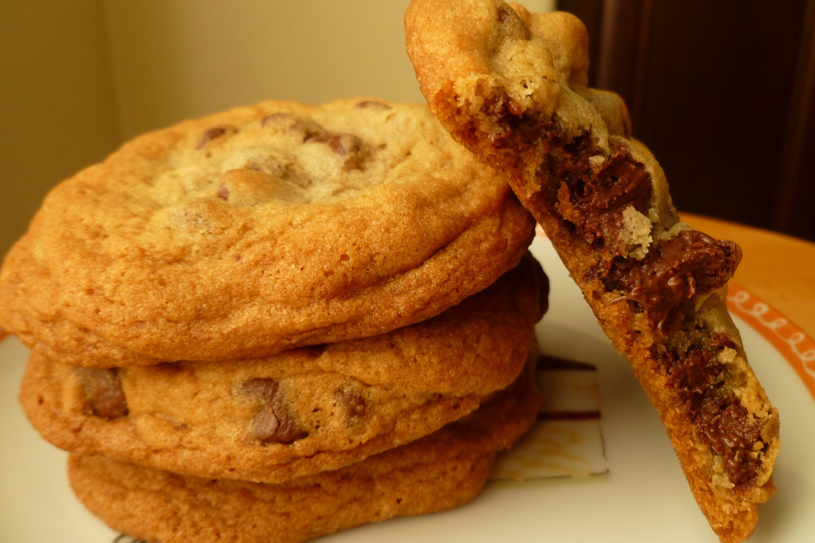 The Pastry Chef's Baking Chocolate Chip Cookies dissolve the baking soda