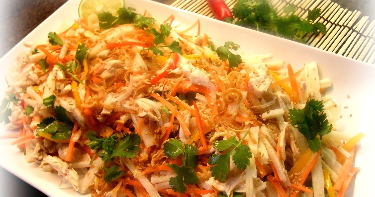 Susan's SavourIt! Vietnamese Chicken Jicama Salad...