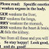 Control your emotions other wise it can weak your body organs