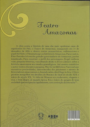 CONTRA-CAPA DO TEATRO AMAZONAS