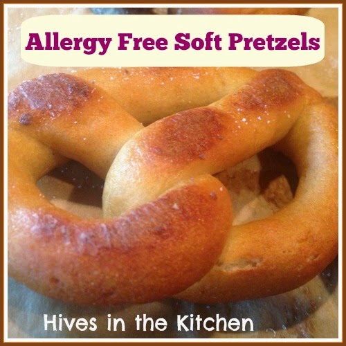 Hives in the Kitchen Allergy Free Soft Pretzels