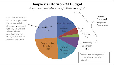 Where the oil from the BP Deepwater Horizon spill went