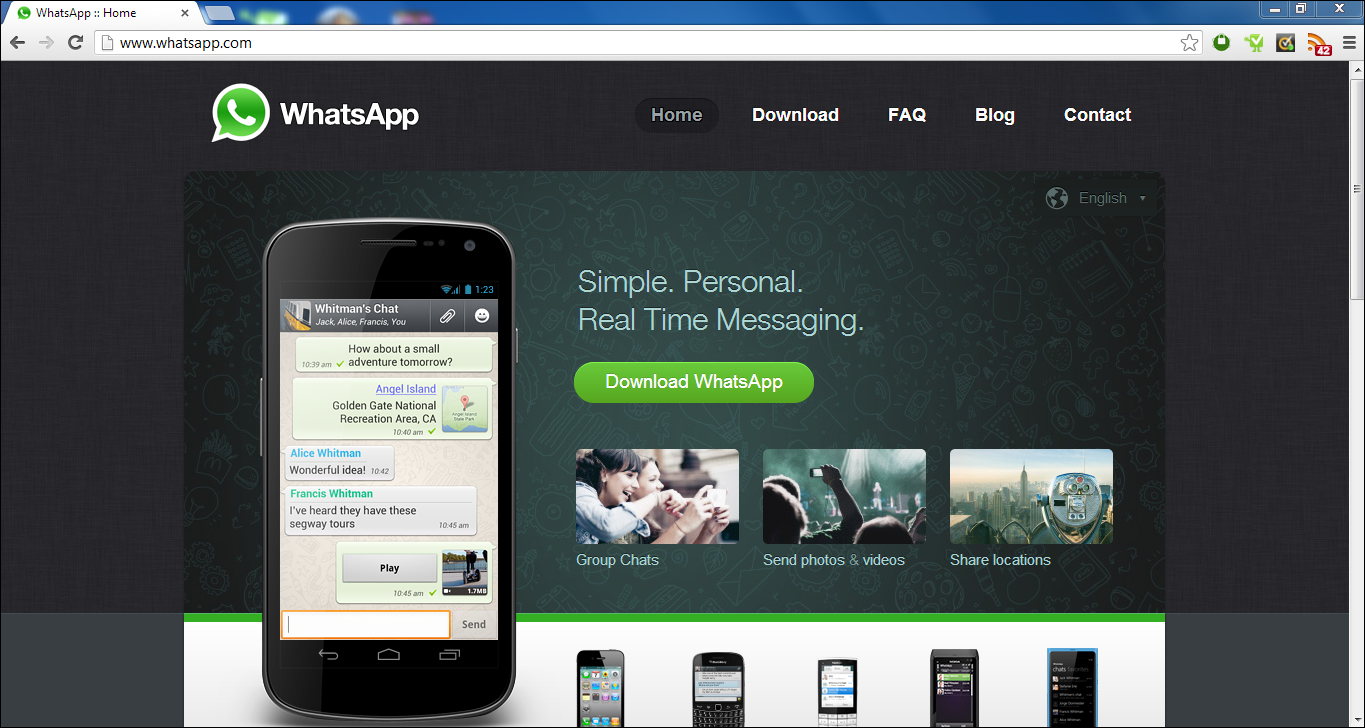 Phone Whatsapp For Android Phone Download techfortips whatsapp messenger for android review review