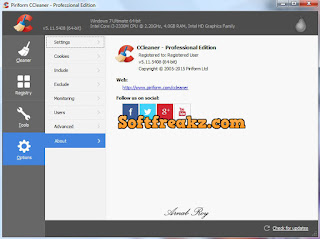 CCleaner 5.11.5408 Full Version With Crack