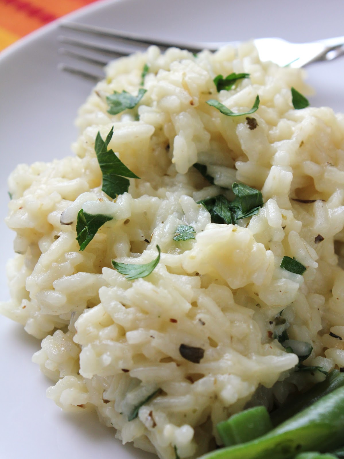Delicious as it Looks Parmesan Herb Rice