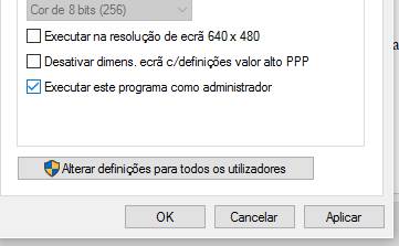 executar como administrador sempre executar como adminstrador sempre