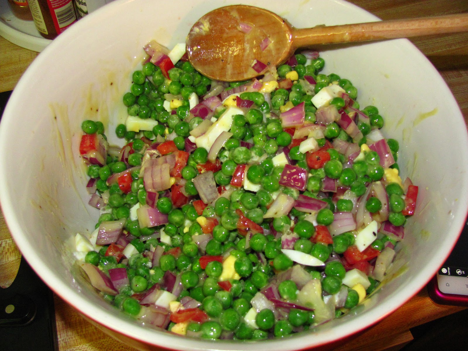 For the Love of Food: Summertime Pea Salad