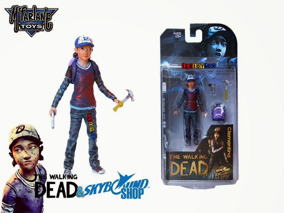 the walking dead clementine action figure