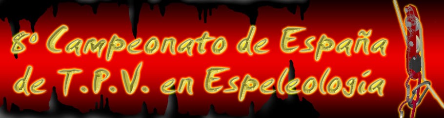 8º Campeonato de España de TPV en Espeleología "Villacarrillo 2012"