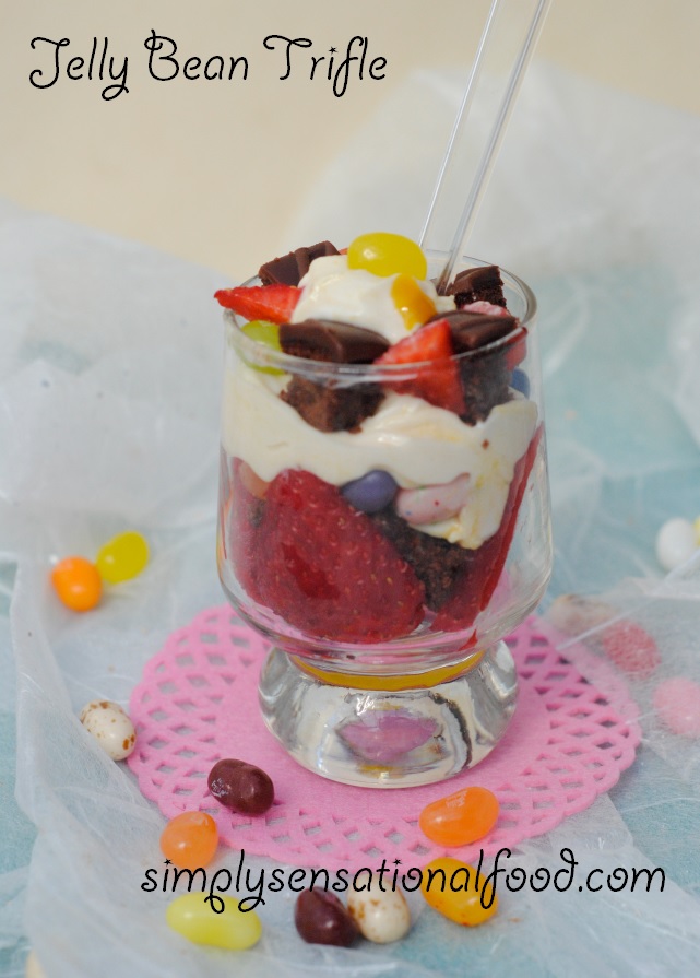 jelly bean trifle to celebrate national jelly bean day 22nd april