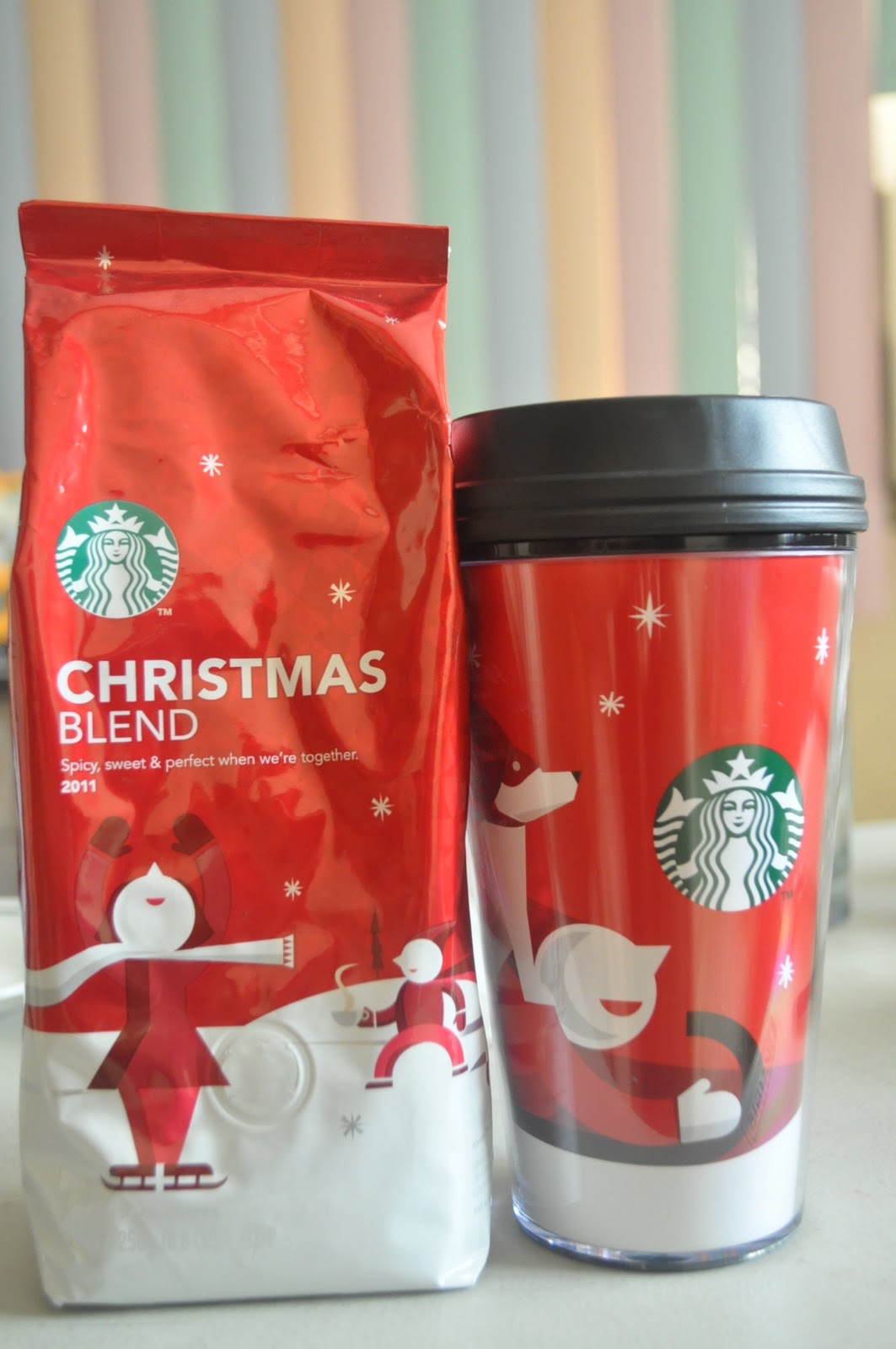 A Starbucks Christmas Blend and Tumbler Giveaway Winner BERYLLICIOUS