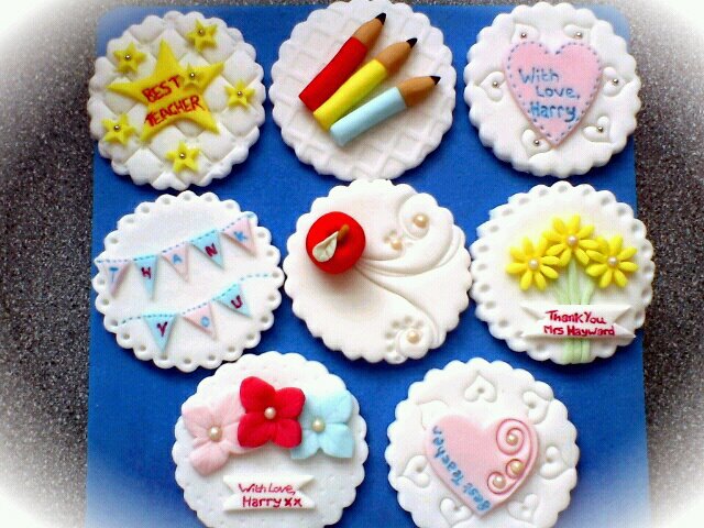 I Dream Of Cake Teachers Thank You Gift Cupcakes