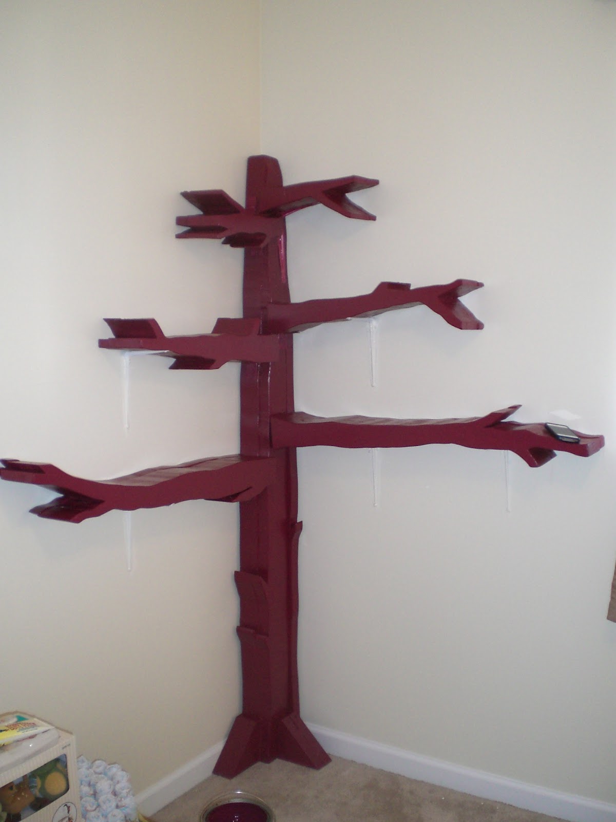 ASquared How To Make a Tree Bookshelf