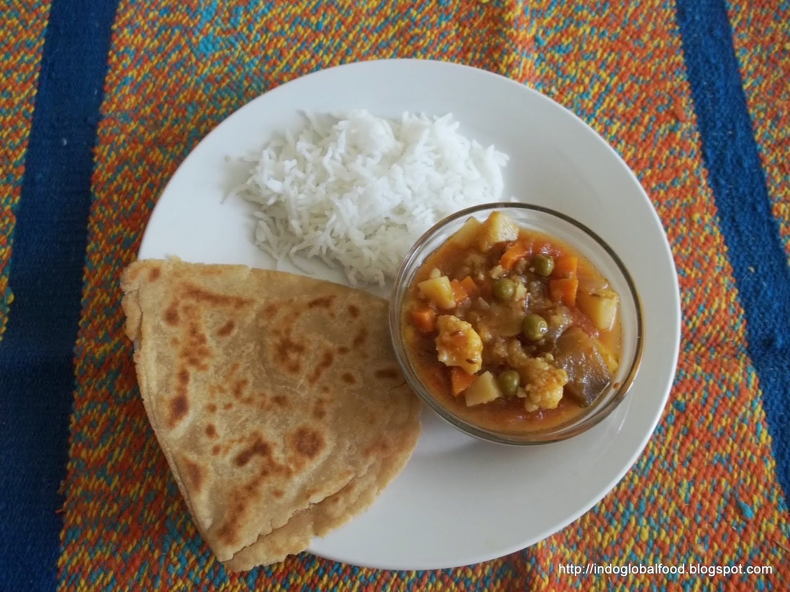 Indian MixVegetable Curry In Slow Cooker