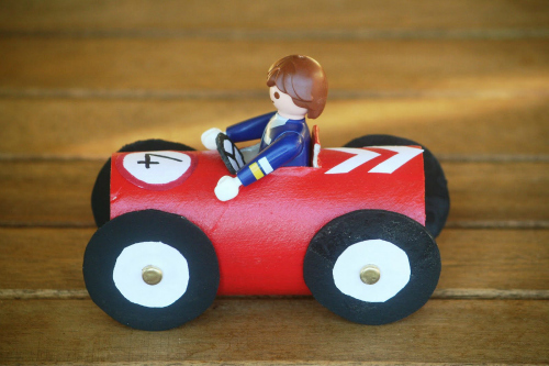 juguetes reciclados con rollos de papel higienico