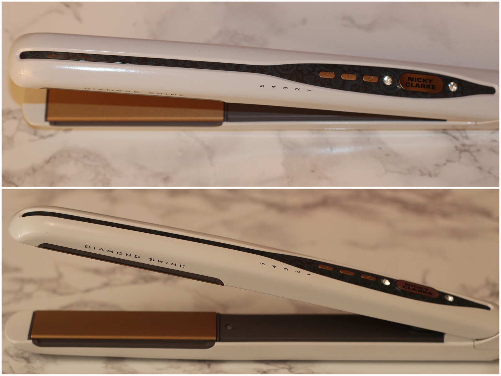 REVIEW Nicky Clarke Diamond Shine Straighteners Obsessed By Beauty