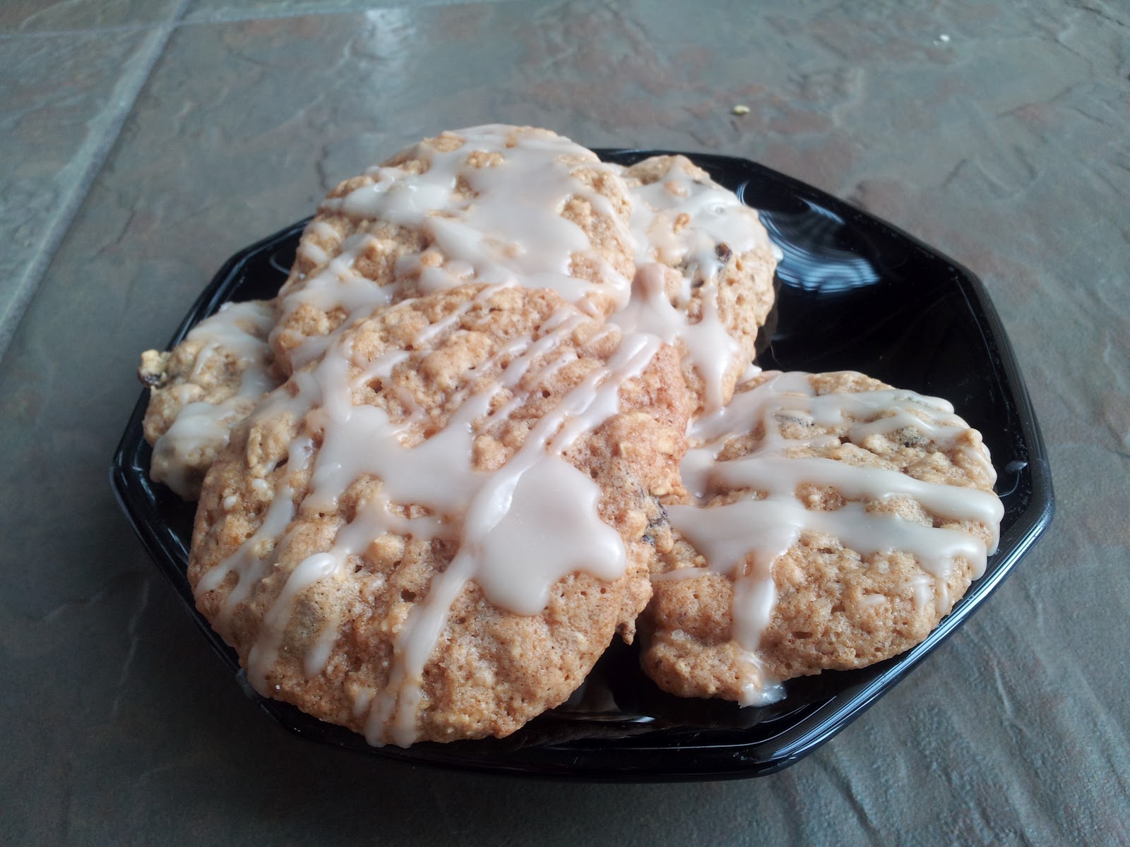Kelly the Culinarian Stand Mixer Sunday Maple Glazed Oatmeal Cookies