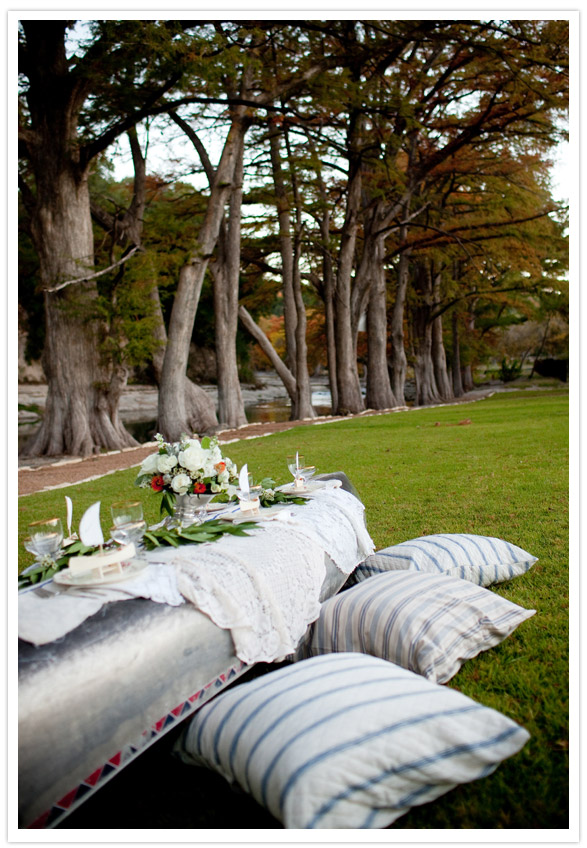 Juneberry Lane Wedding Wednesday Picnic on a Boat