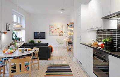 Desain Interior Untuk Rumah Mungil dan Kecil www.interior-minimalis.com