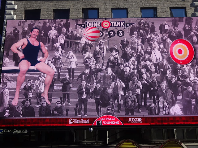 Seeing myself in the giant tv screen at Times Square in New York City, USA Seeing myself in the giant tv screen at Times Square in New York City, USA