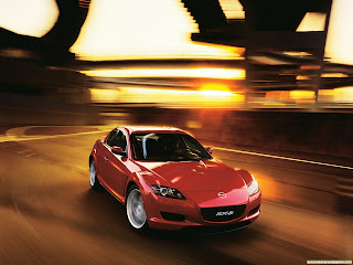 mazda rx8 red drifting wallpaper in high definition 