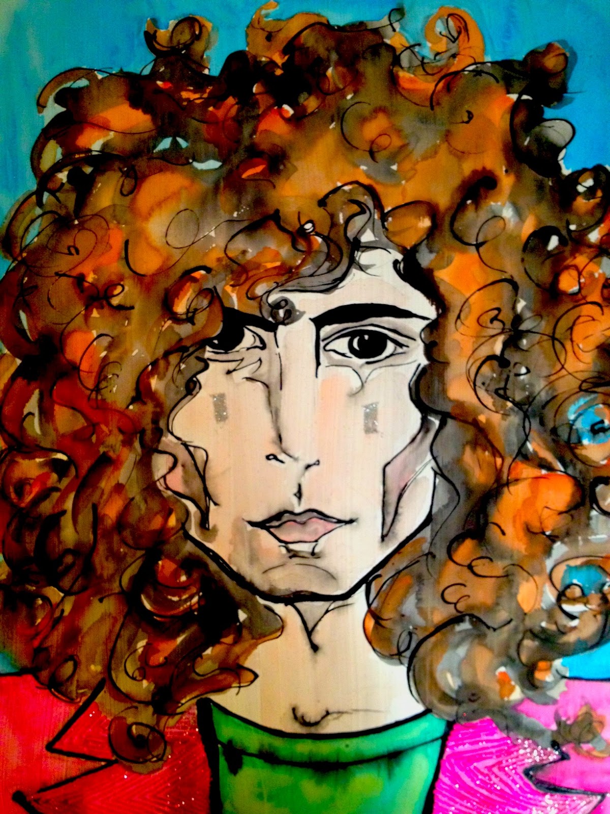 Painted Trees by Dallas RocknRolla Collection Marc Bolan