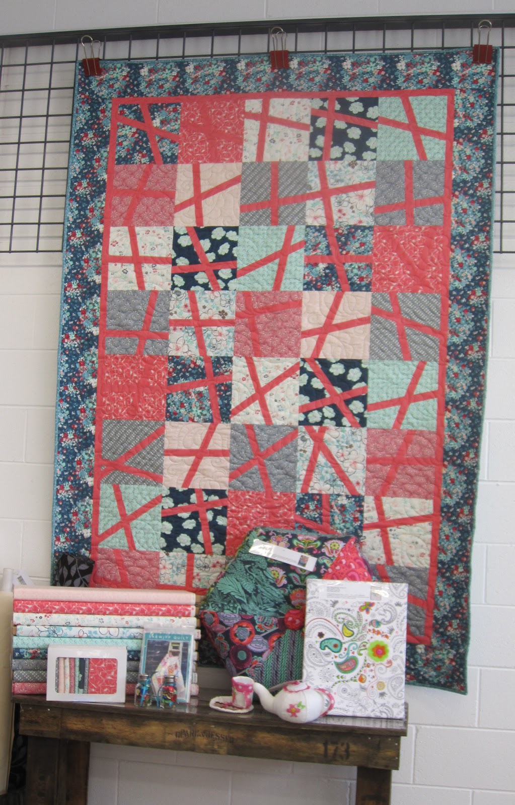 The House on the Side of the Hill A lovely fabric range